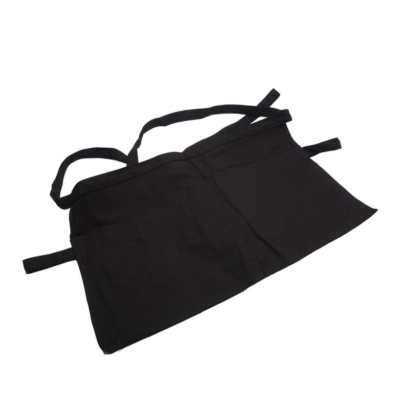 it312 black utility waist apron 582447