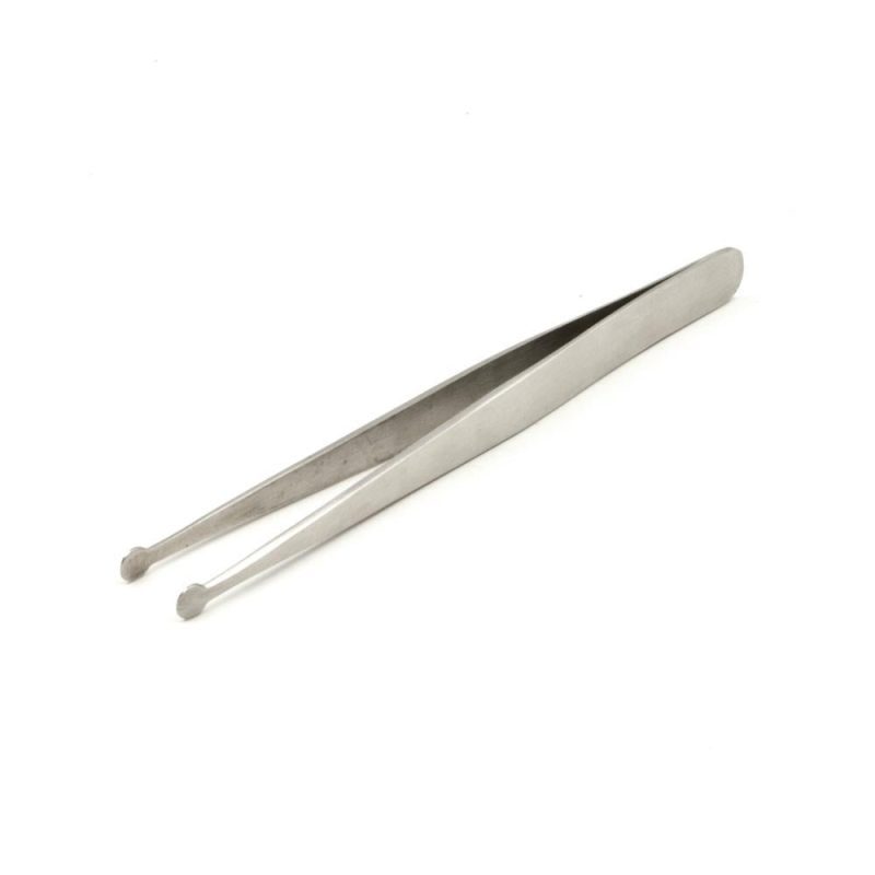 it341 flat round head tweezer 169628